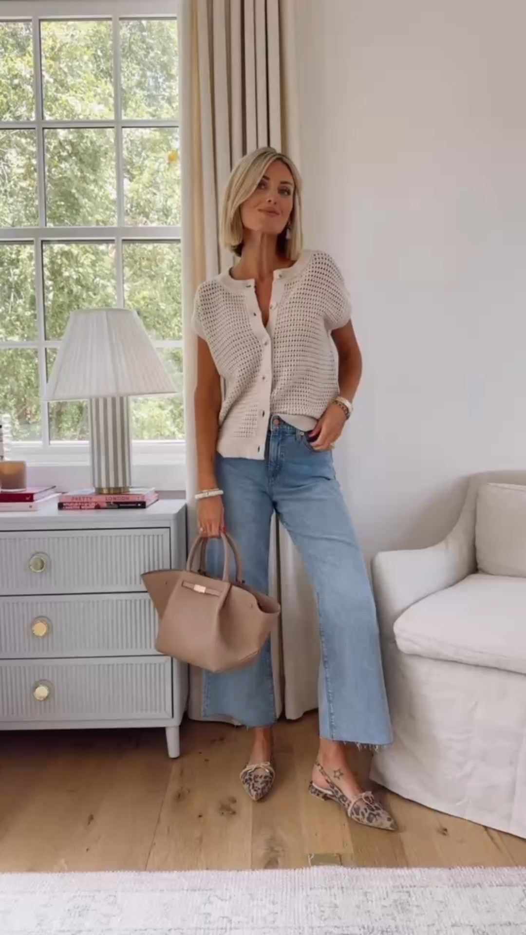 Loving this everyday look for the start to fall 💕 wearing XS/26.

Loverly Grey, wide leg denim outfit ideas, pre-fall, under $100, summer fashion, summer outfit ideas, neutral cardigan 

#LTKFindsUnder100 #LTKSeasonal #LTKStyleTip