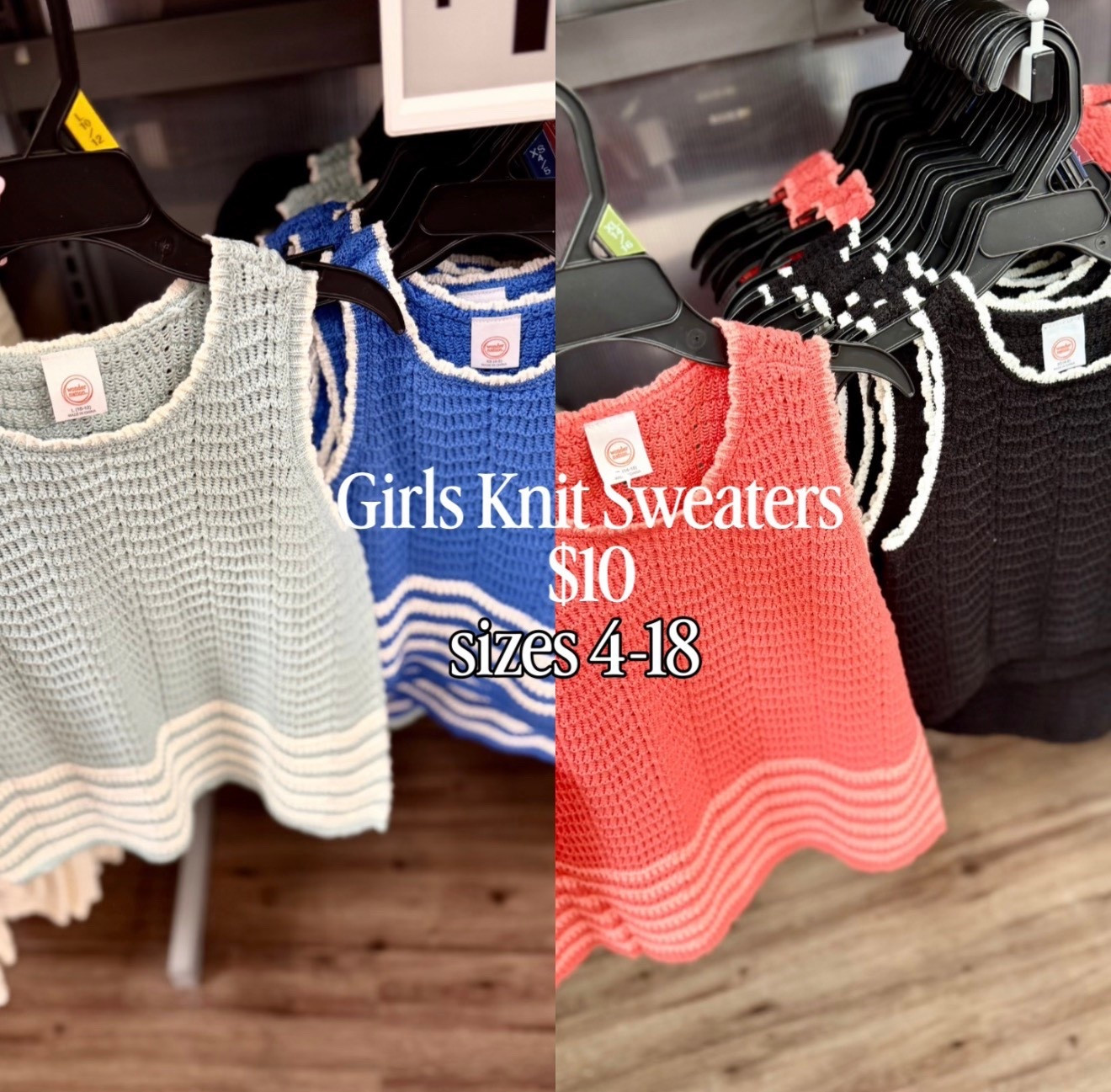 These girls knit sweater tanks stopped me in my tracks walking through walmart- they’re SO cute and only $10! 

Girls sizes 4-18

girls clothes, knit sweater, girls sizes 4-18, walmart fashion, walmart kids, walmart finds, affordable kids clothes, cute kids clothes, girl mom, girls tank top, girls crochet clothing, spring fashion for girls  

#LTKootd #LTKKids #LTKmomlife