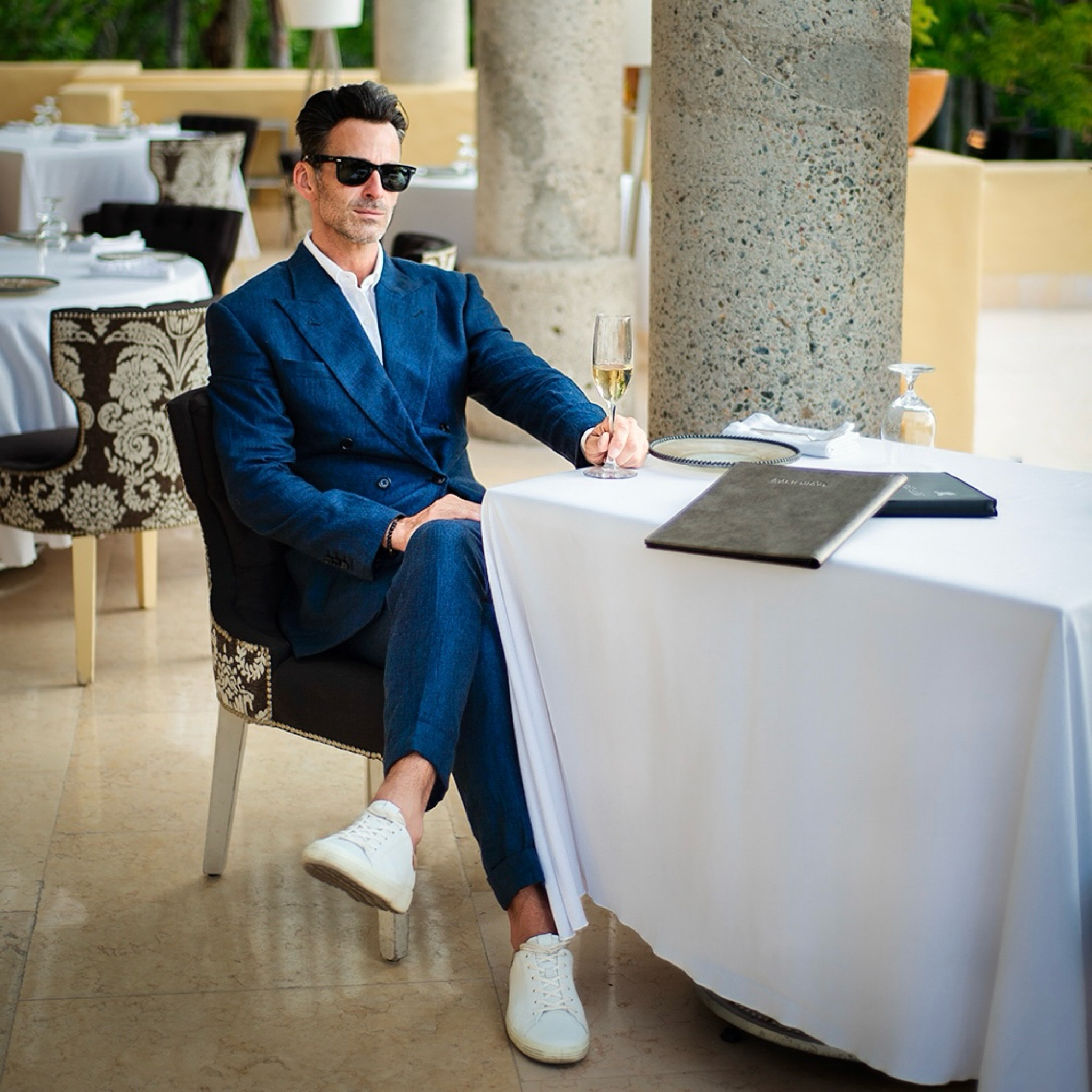 Who’s looking forward to that great Spring Break trip?!? 🙋🏻‍♂️ Most definitely! Jump out of those Winter outfits and trade em for these elegant and modern resort wear styles. Blazers and suits, comfortable shoes for fine lunches and upscale dinners after sun. Or for Spring wedding season… gentlemen never need a reason to dress up 😉✨↣ 

#LTKstyletip #LTKmens #LTKtravel