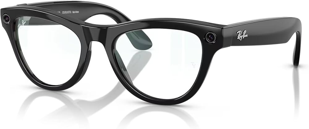 Ray-Ban Meta (Gen 1), Skyler, Shiny Black | Smart AI Glasses for Men, Women — 12 MP Ultra-Wide ... | Amazon (US)