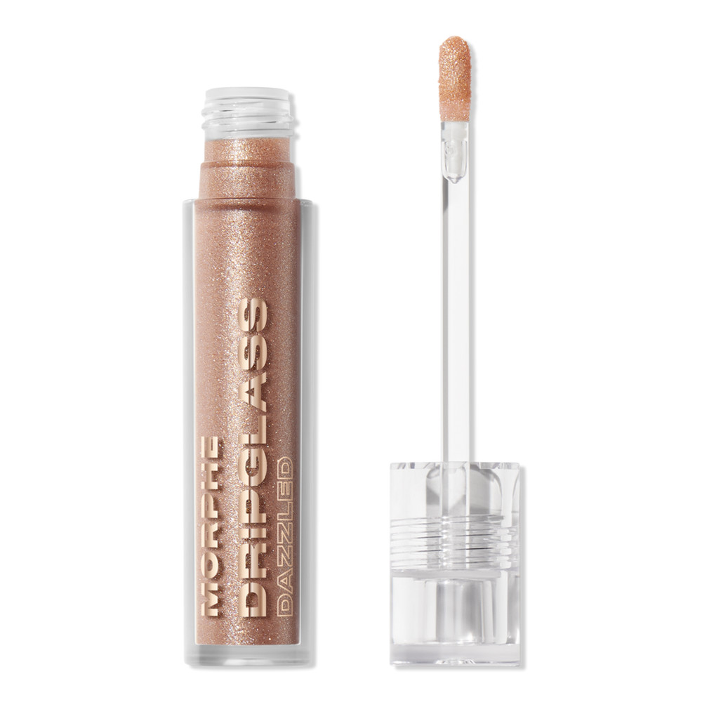 Morphe Limited Edition Dripglass Dazzled High Shimmer Lip Gloss - Champagne Pearl | Ulta