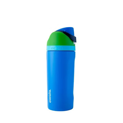 Owala 16oz Kids' FreeSip Stainless Steel Water Bottle - Green Machine: Insulated, Leakproof | Target