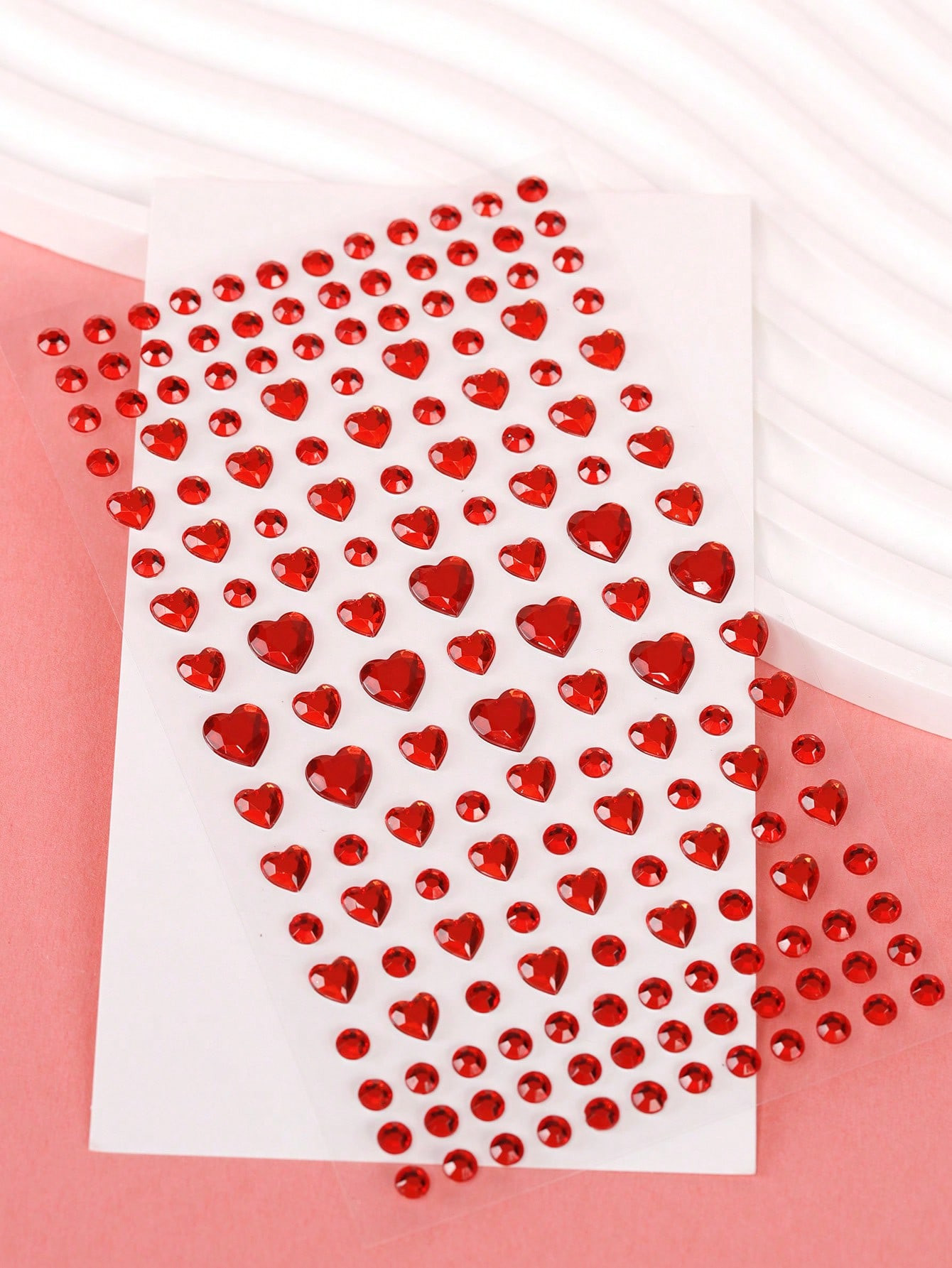 Fit Perfectly DIY Eye Sheet Paper, 1pc ABS Heart Design Facial Sheet Paper For Women | SHEIN