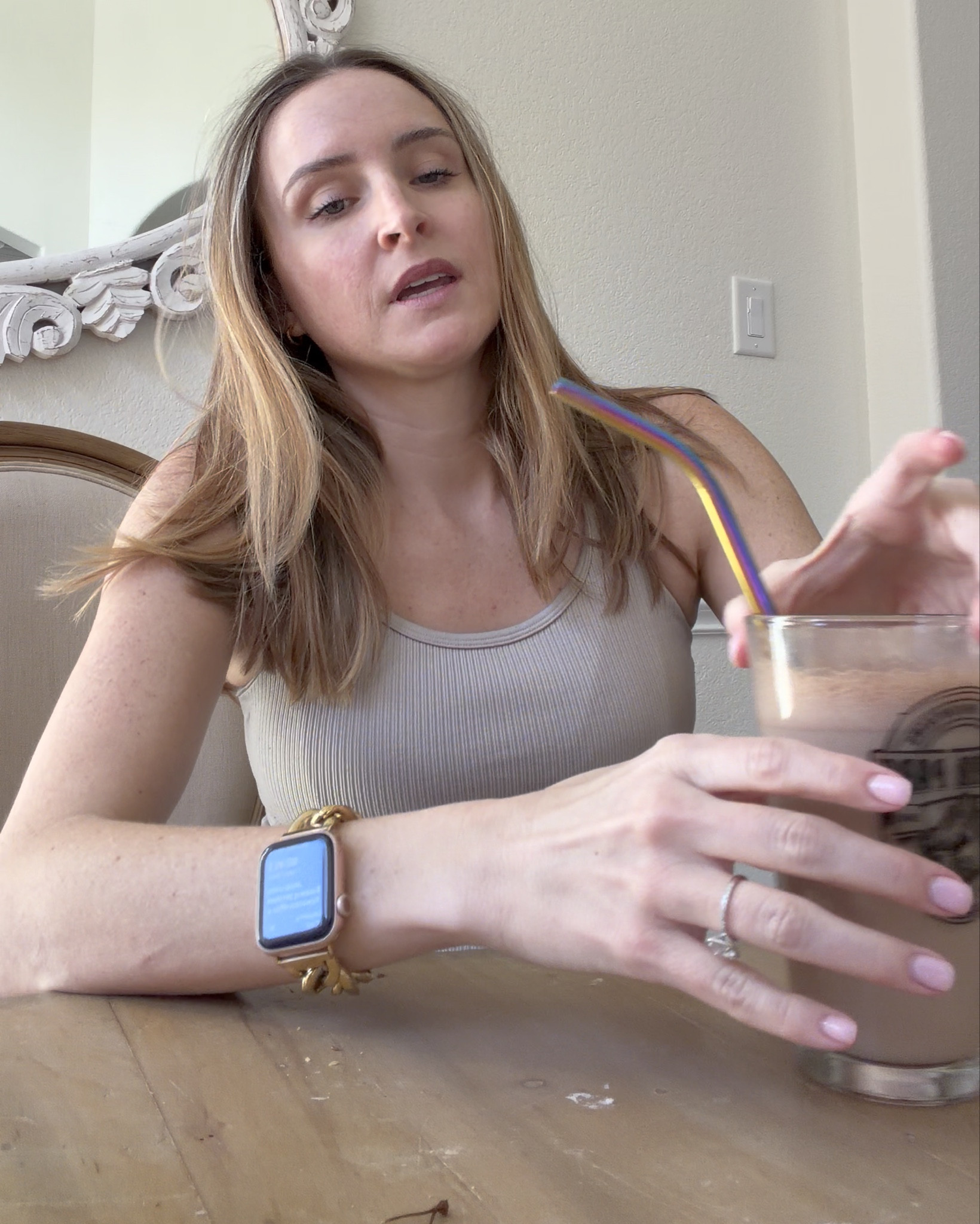 Tried a new protein powder from Heart and Soil and I really like it. All natural ingredients!