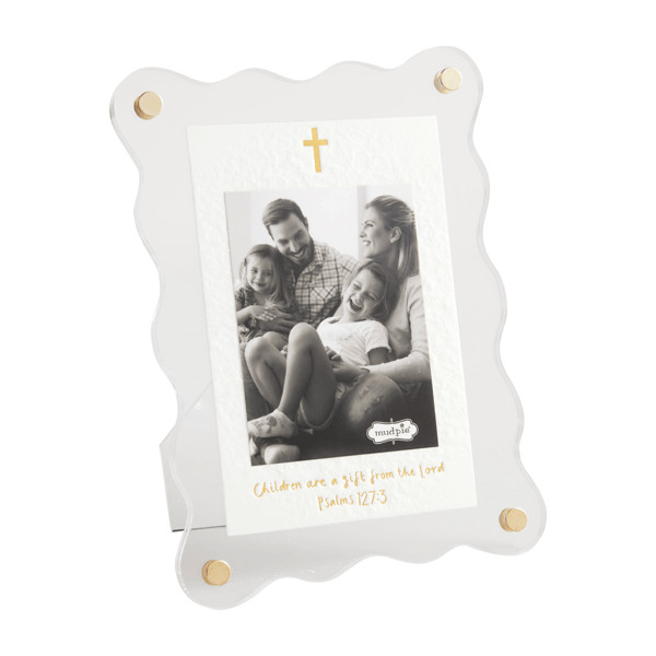 Acrylic Cross Frame | Mud Pie