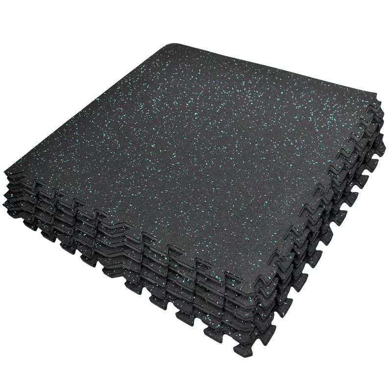 Sivan 25'' L x 24'' W x 0.50'' Rubber Tile | Wayfair North America