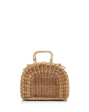 Kayu Picnic Top Handle Mini Straw Satchel | Bloomingdale's (AU)