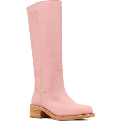 Steve Madden Riggs Knee High Boot in Banana Leather at Nordstrom, Size 6 | Nordstrom