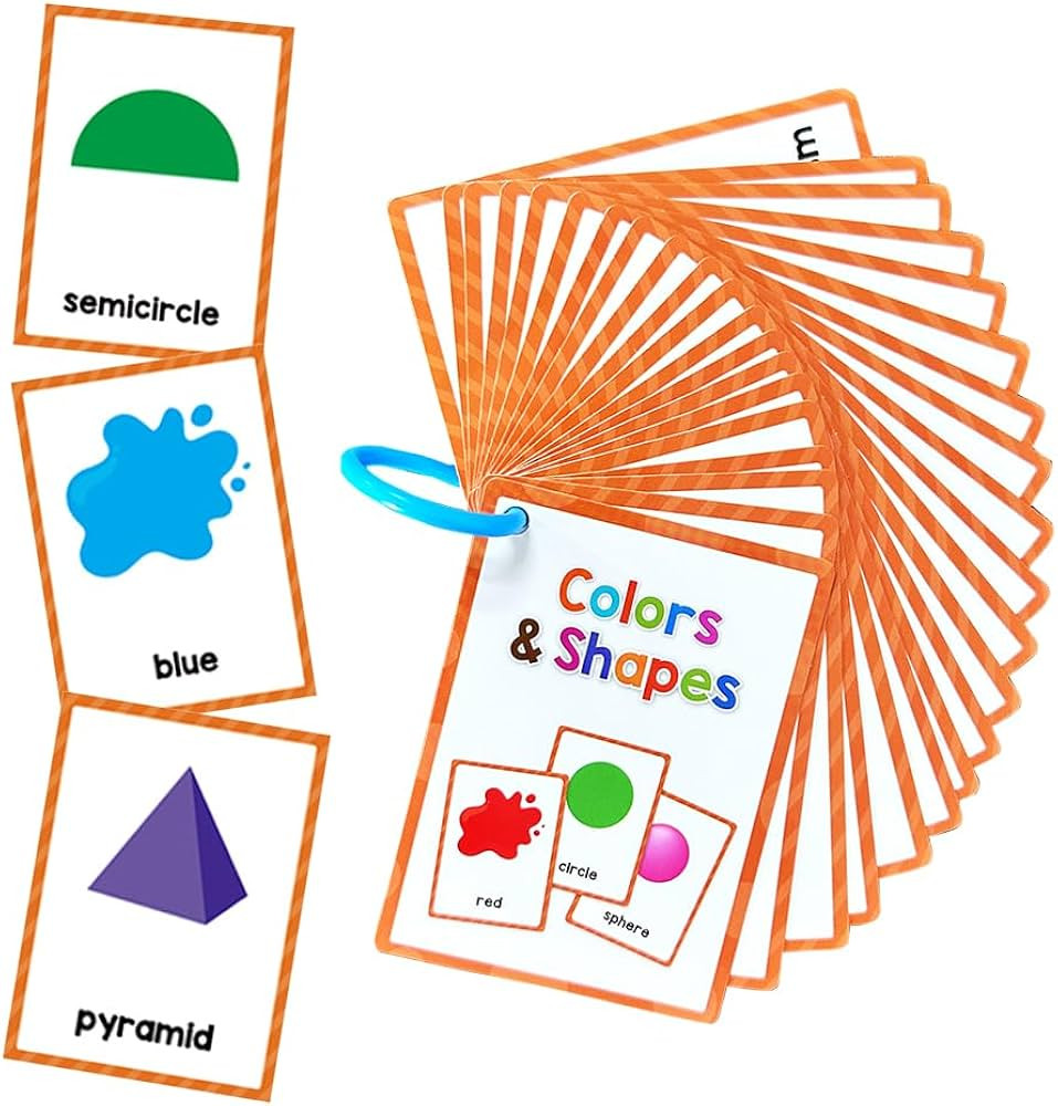 Lachilly Colors and Shapes Learning Flashcards, High Frequency Words, Beginning Reading, Kinderga... | Amazon (US)