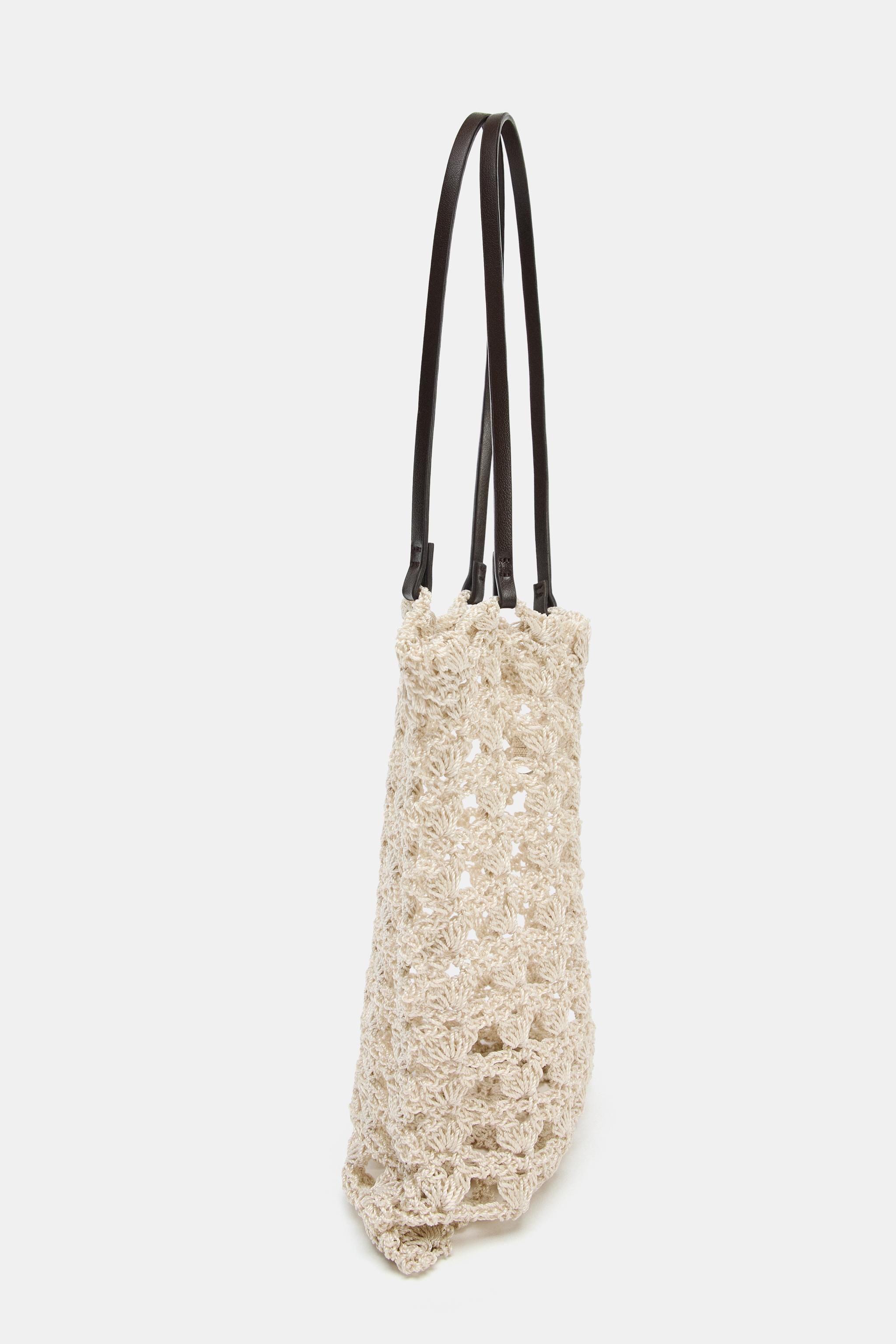 CROCHET MINI TOTE | Zara US