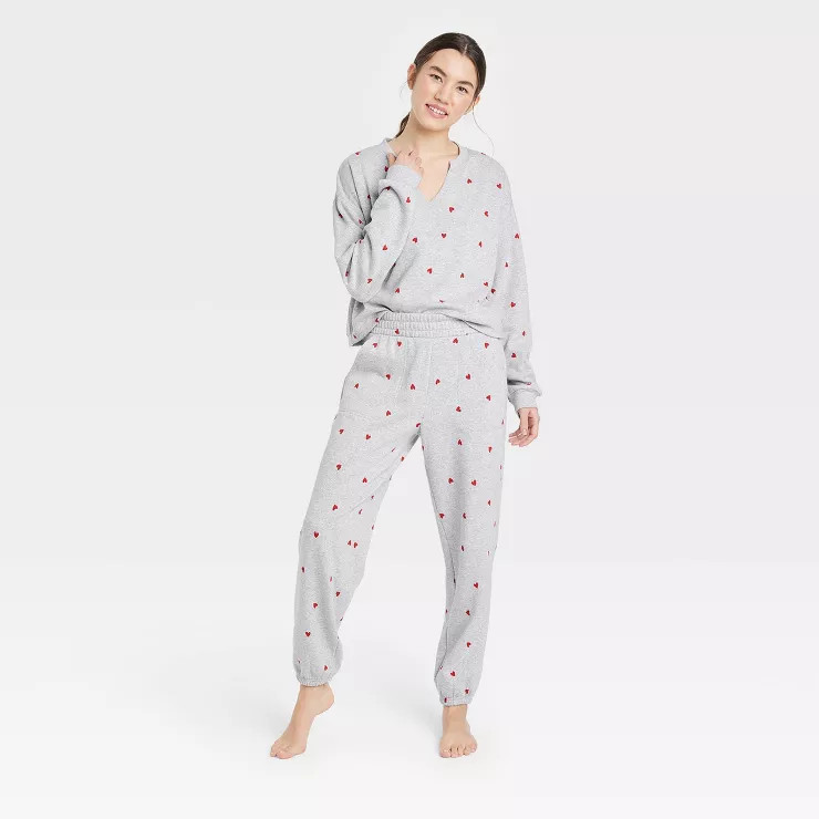 Women's Fleece Lounge Sweatshirt - Colsie™ | Target