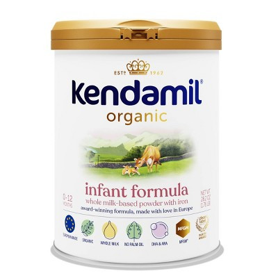 Kendamil Organic Infant Formula Powder - 28.2oz: Added Prebiotics, Grass Fed, Easy To Digest, Unflavored | Target