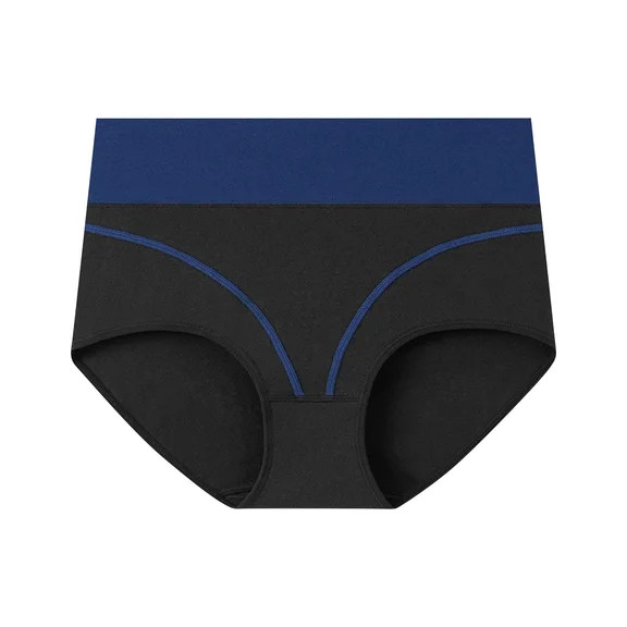 The Period Company. Sporty Stretch High Waisted, Period Underwear for Heavy Flows, Black | Walmart (US)