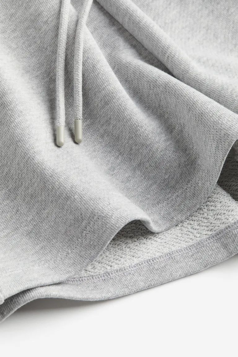 Sweatshorts - Light gray melange - Ladies | H&M US | H&M (US + CA)