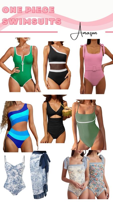 Amazon one piece swimsuits! Cutout swimsuits, mesh swimsuit, zipper swimsuit, midsize swimsuit

#LTKswim #LTKfindsunder100 #LTKmidsize