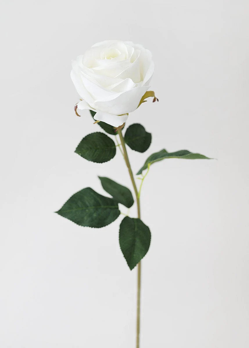 White Rose Stem | Real Touch Wedding Flowers | Afloral.com | Afloral