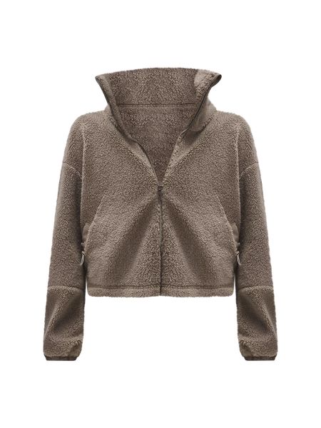 Textured Fleece Cinchable Full Zip | Women's Hoodies & Sweatshirts | lululemon | Lululemon (US)
