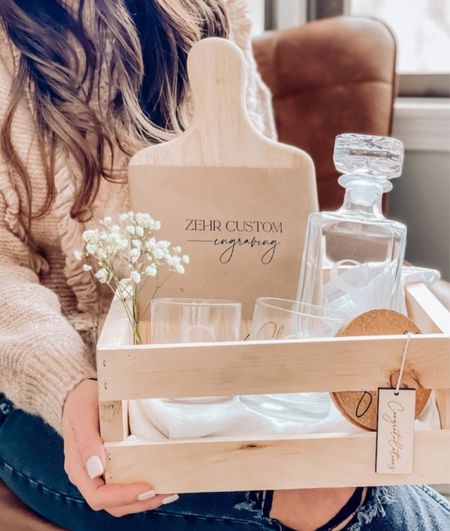 Personalized gift for couples  

engaged | getting married | wedding planning | bridesmaid | bridal party | wedding gift | newly engaged gift | wedding shower gift| whiskey gift  

#LTKGiftGuide #LTKwedding #LTKhome