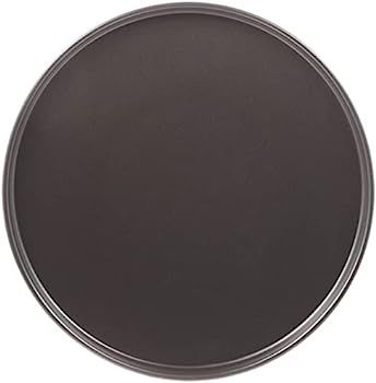 Stone Lain Stoneware Round Dinner Plates Set, Black Matte | Amazon (US)