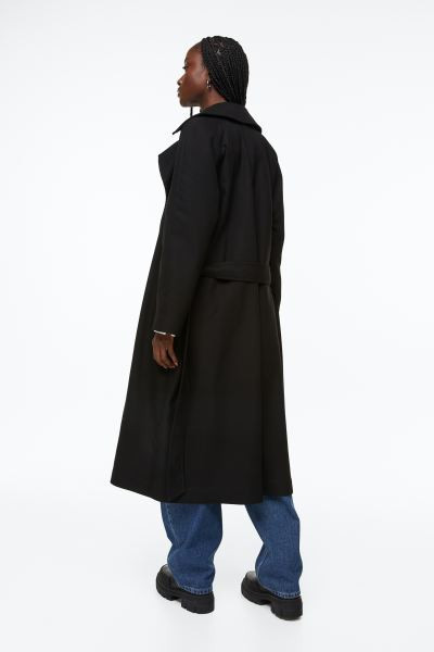 Tie-belt coat | H&M (UK, MY, IN, SG, PH, TW, HK)