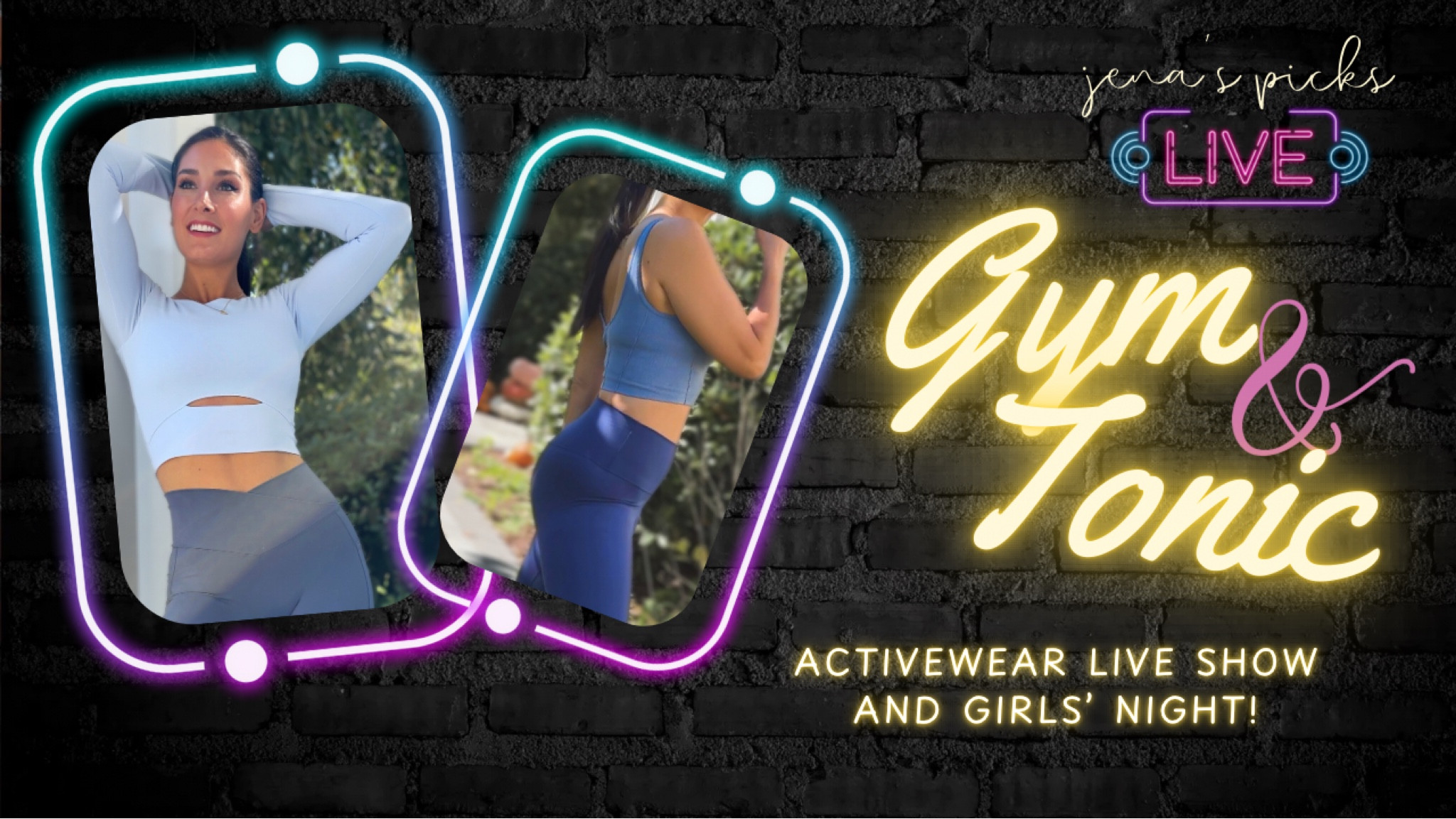 Join me on YouTube for an ACTIVEWEAR Girls’ Night! 

www.jenaspicks.com for the trendy, functional and affordable workout fits, and all other items are linked below—

#youtubelive #activewearlive #jenaspicks #workoutathome #workoutfits

#LTKFindsUnder50 #LTKFitness #LTKActive