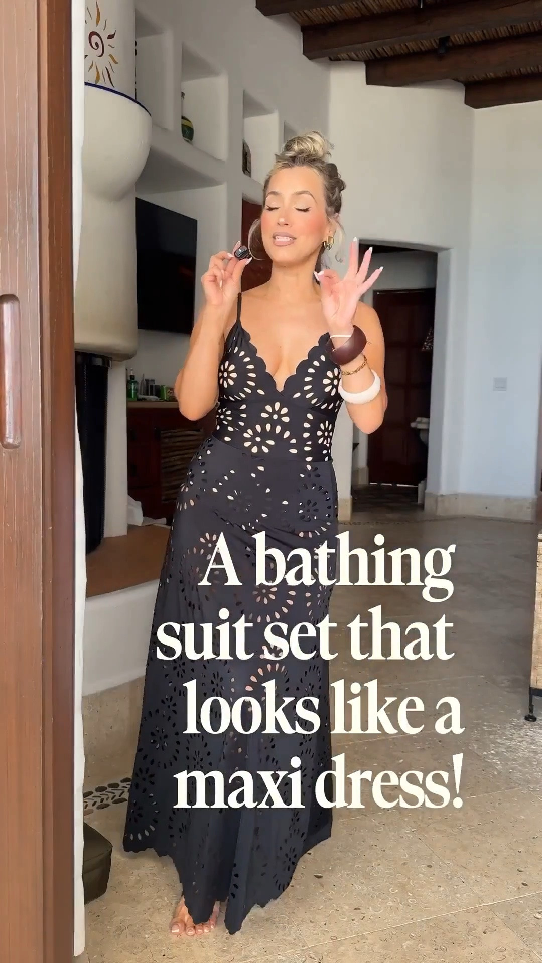 A bathing suit matching set that literally looks like a beautiful maxi dress 😍😍😍 wearing a small!

#LTKmomlife #LTKTravel #LTKSwim