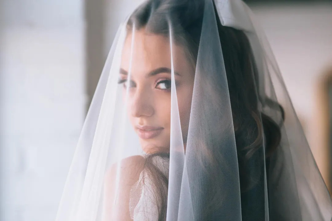 Blusher Veil Add Blusher Attachment to Any Veil, Ivory Blusher Veil Short, Short Veil, Blusher We... | Etsy (US)