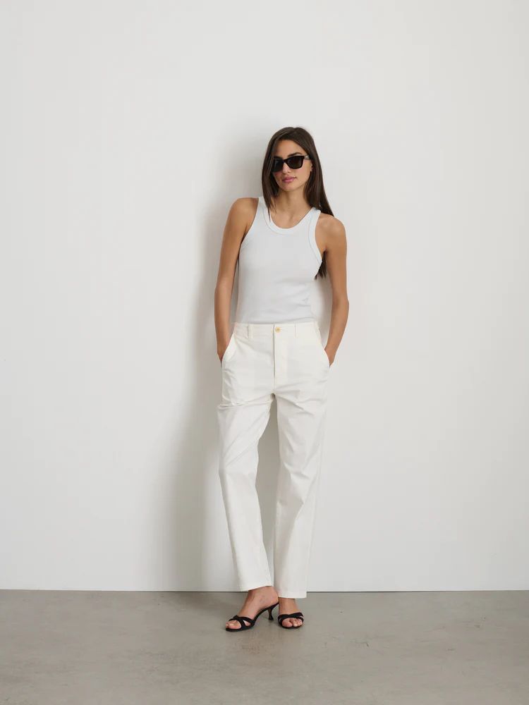 Nellie Straight Leg Pant in Chino | Alex Mill