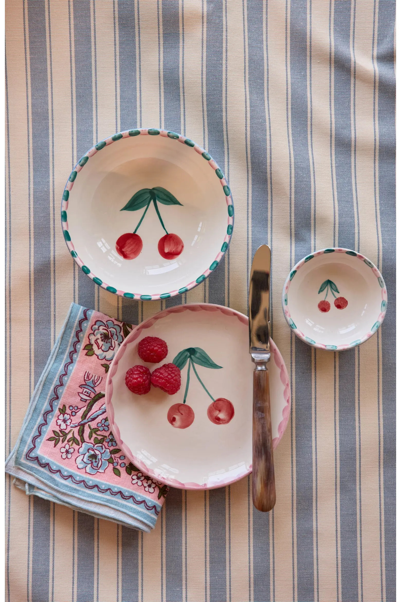 Ceramic Cake Plate Hand Painted Cherries | Nordstrom | Nordstrom