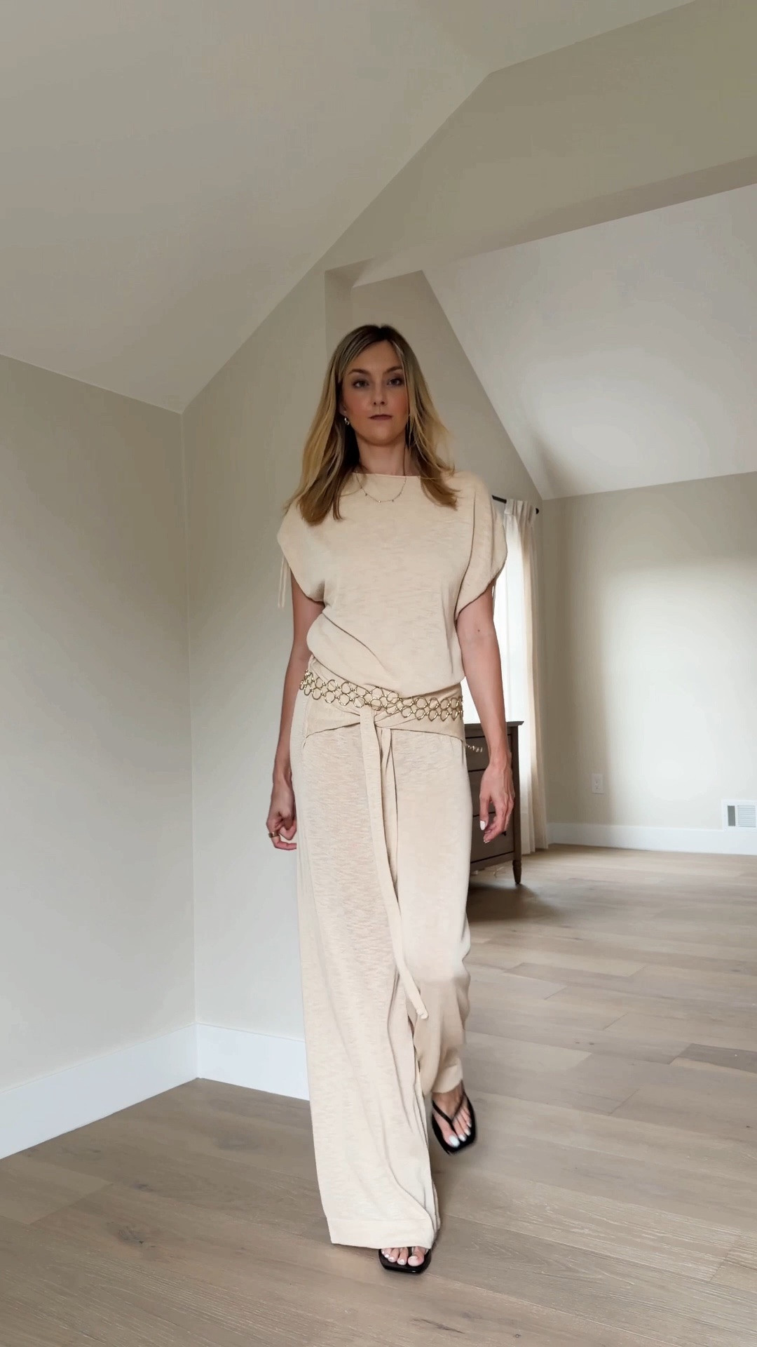This is why I love a good matching set 🤍 this one’s on sale, and I just added a couple of accessories to bring it to life ✨ easy, comfortable but POLISHED 

Size down in the set ! I’m wearing XS

#matchingset #summeroutfits #summerootd #outfitinspo #stylingtips Gold belt, statement belt, sweater set, summer set, brown bag, summer bag

#LTKootd #LTKgrwm #LTKdayinmylife