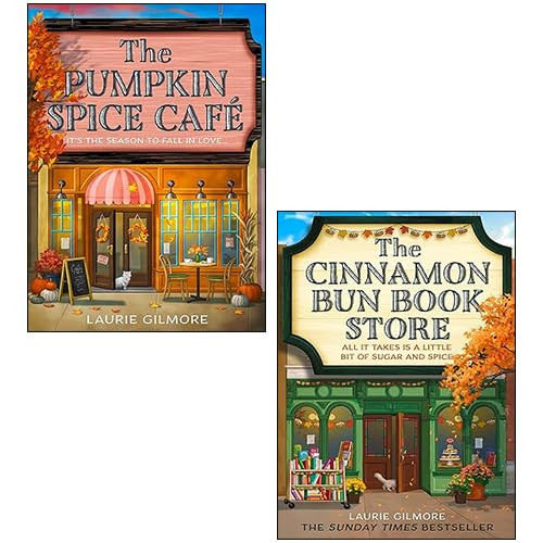Dream Harbor Series 2 Books Collection Set By Laurie Gilmore (The Pumpkin Spice Café, The Cinnamon Bun Book Store) | Amazon (US)