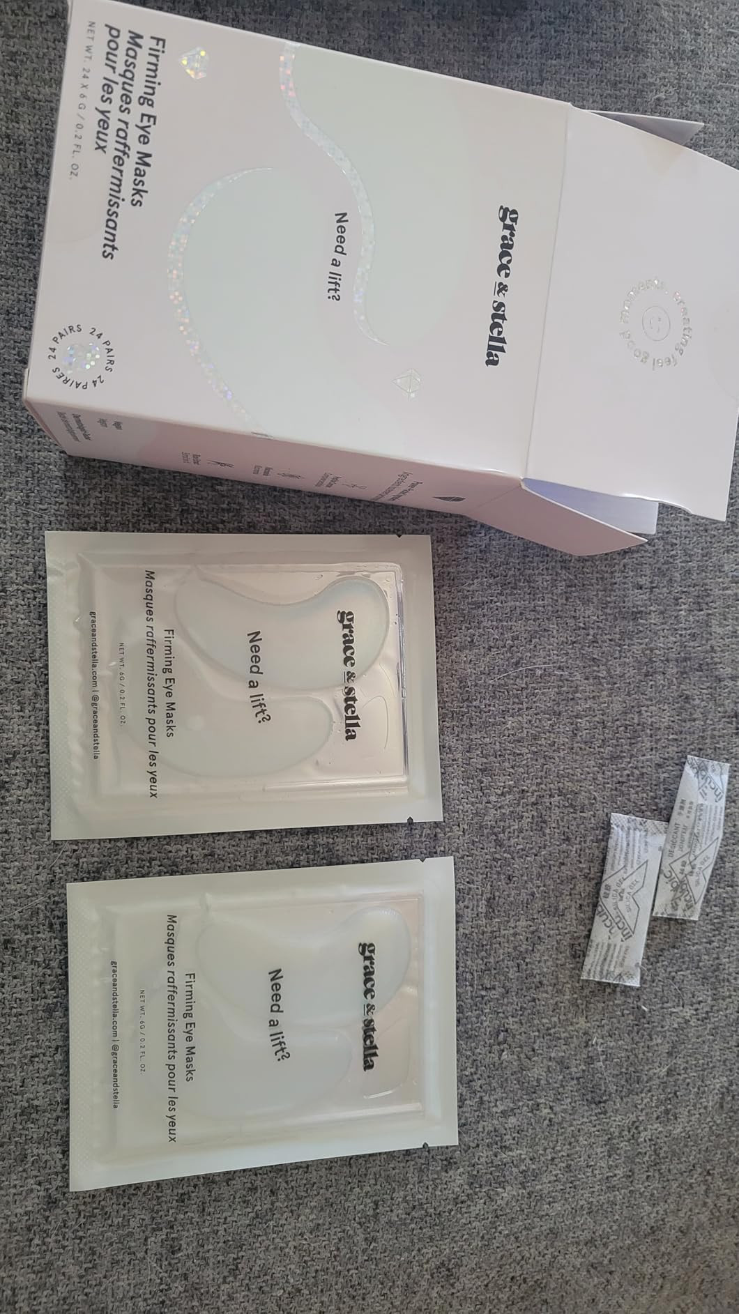 grace & stella Retinol Under Eye Patches for Puffy Eyes & Dark Circles - Restoring Gel Under Eye ... | Amazon (US)