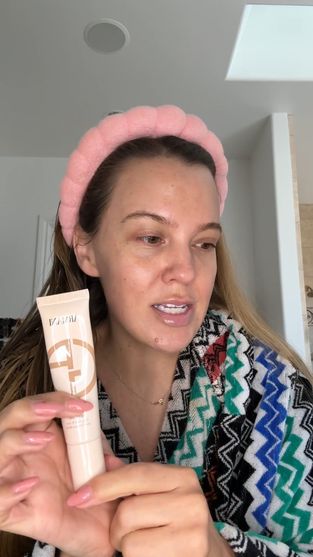 brand new skin tint! my shade is M3. it’s soooo lightweight, glowy and feels incredible on your skin. coverage is medium but buildable  