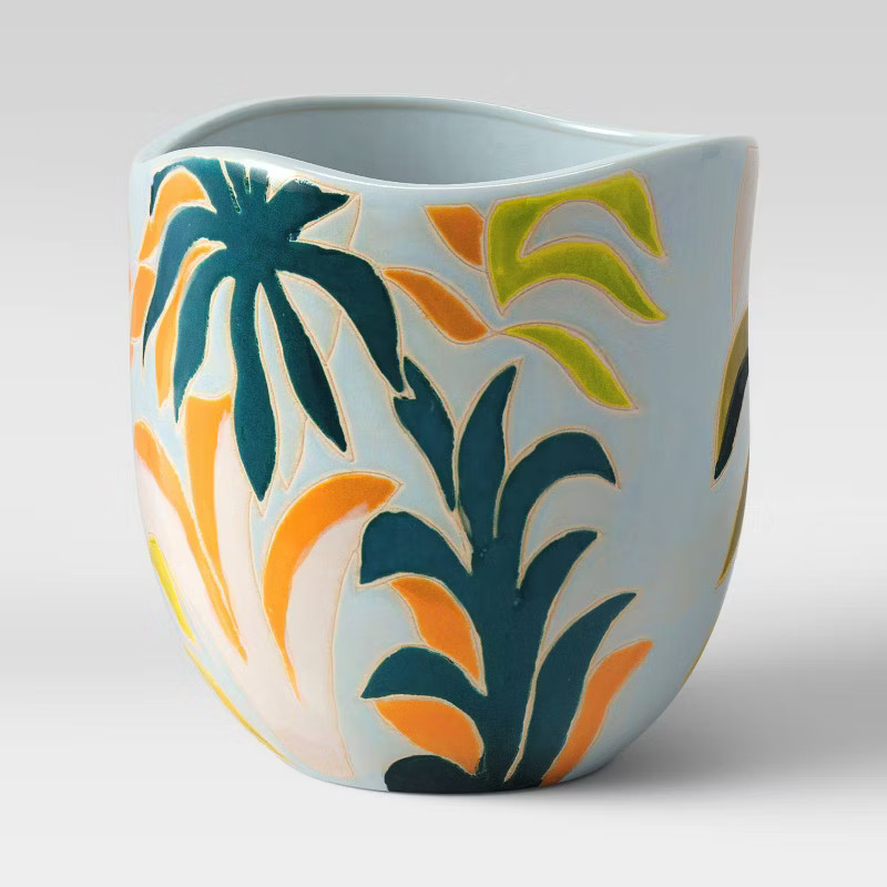 8" Earthenware Planter Floral - Opalhouse™ | Target