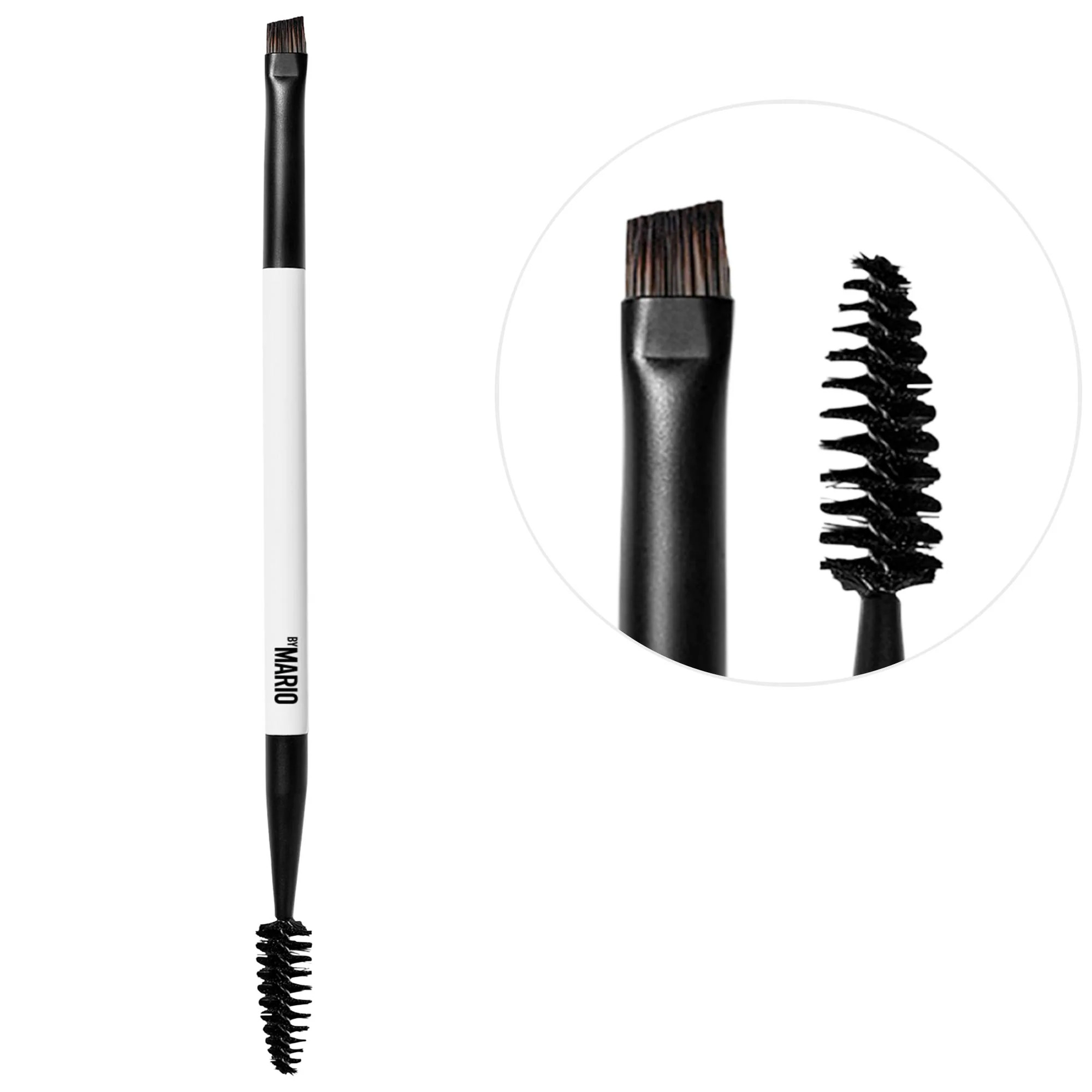 MAKEUP BY MARIO E7 Dual-Ended Eyebrow Brush | Sephora (US)
