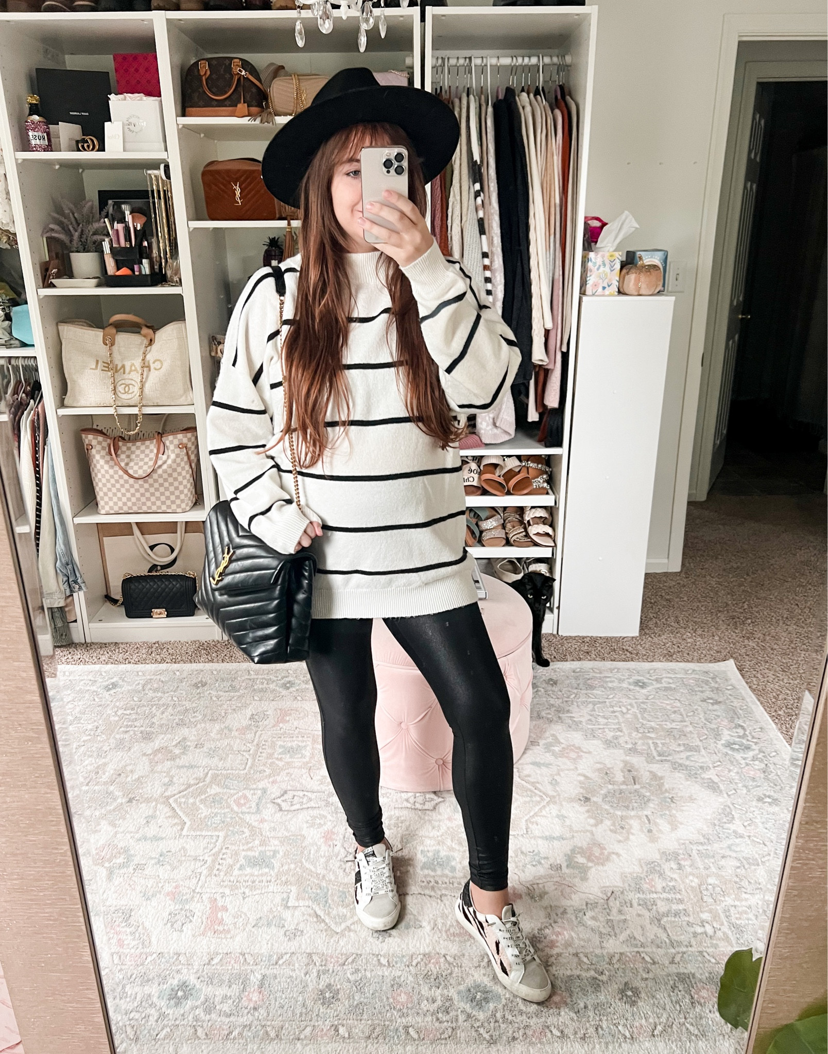 Use code LTKCONXSPANX for a discount on the leggings :)

Fall outfits
Striped sweater
Fall fashion
Leather leggings

#falloutfits #falloutfit #leatherleggings #fauxleatherleggings #stripedsweater #fallsweater #sneakers #falloutfitideas

#LTKsalealert #LTKSeasonal #LTKunder50