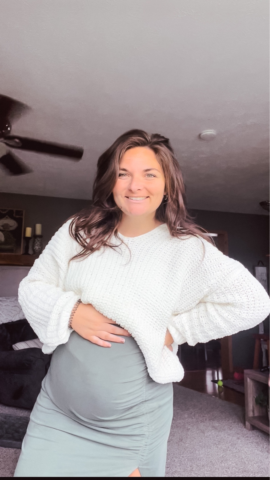 Perfect for fall and pregnancy friendly! 

#LTKunder50 #LTKbump #LTKSeasonal