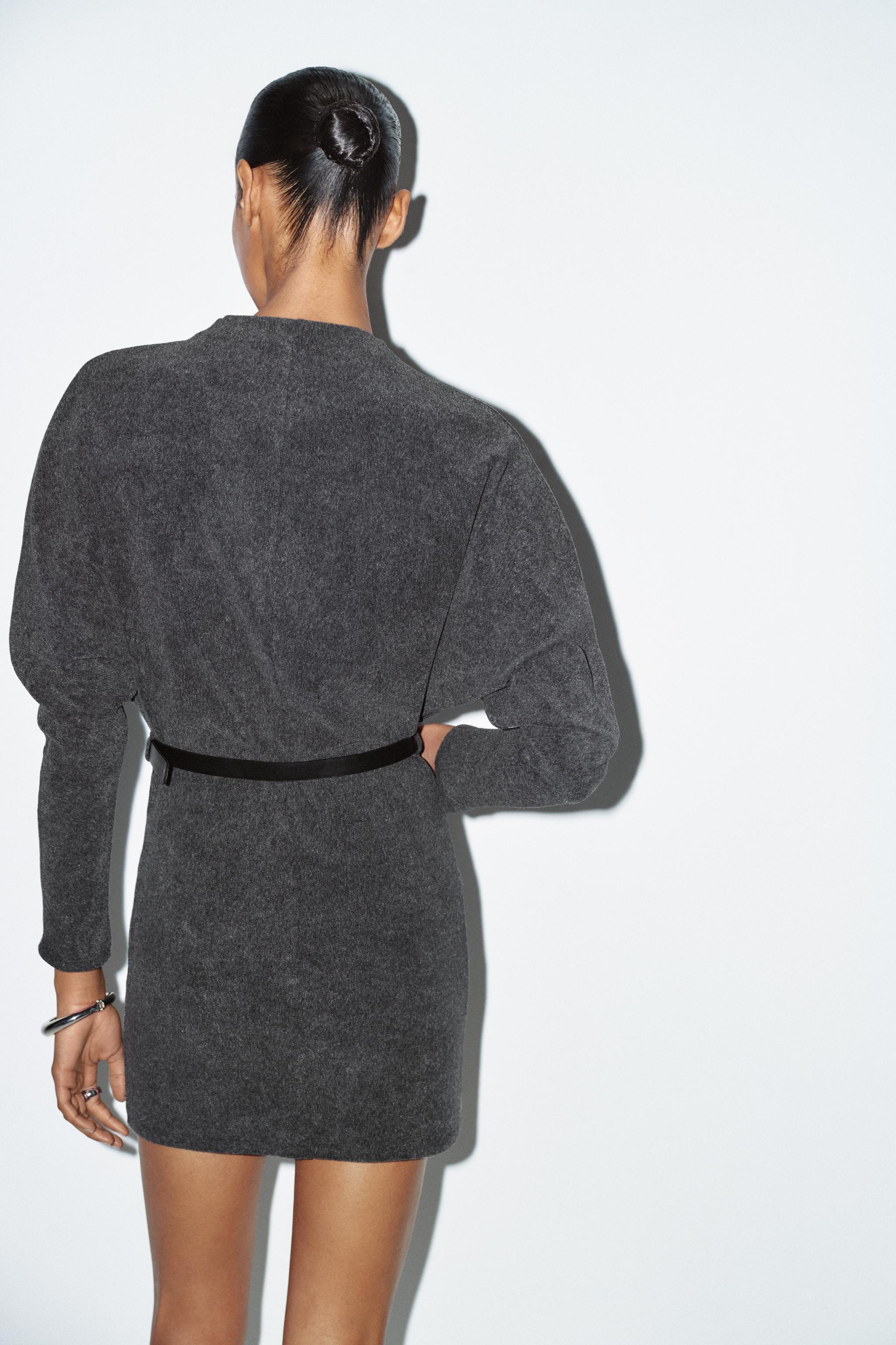 SOFT BELTED DRESS | Zara UK