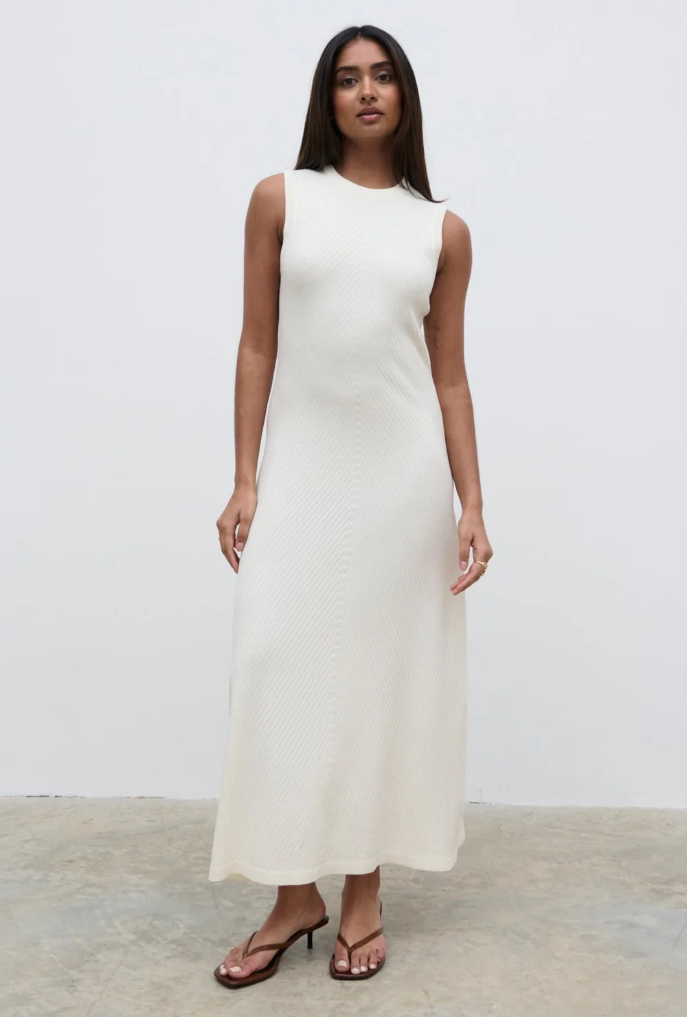 Portia Shift Knit Midaxi Dress | Pretty Lavish (UK)