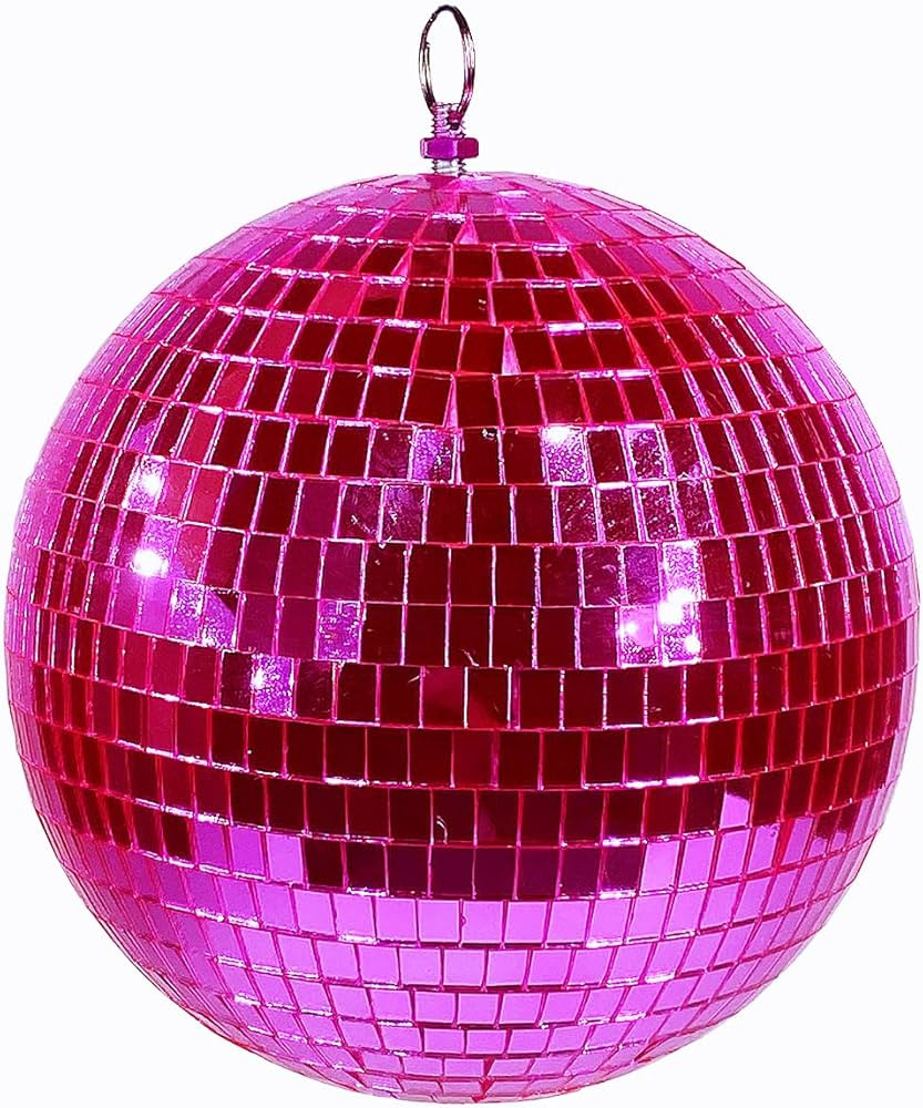 8"Mirror Disco Ball - Cool and Fun Hanging Party Disco Ball for Big Party Decorations, Party Desi... | Amazon (US)