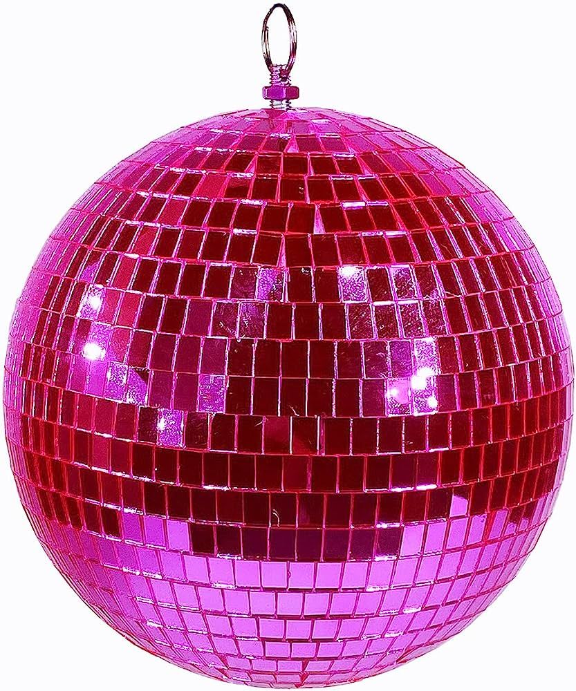 8"Mirror Disco Ball - Cool and Fun Hanging Party Disco Ball for Big Party Decorations, Party Desi... | Amazon (US)