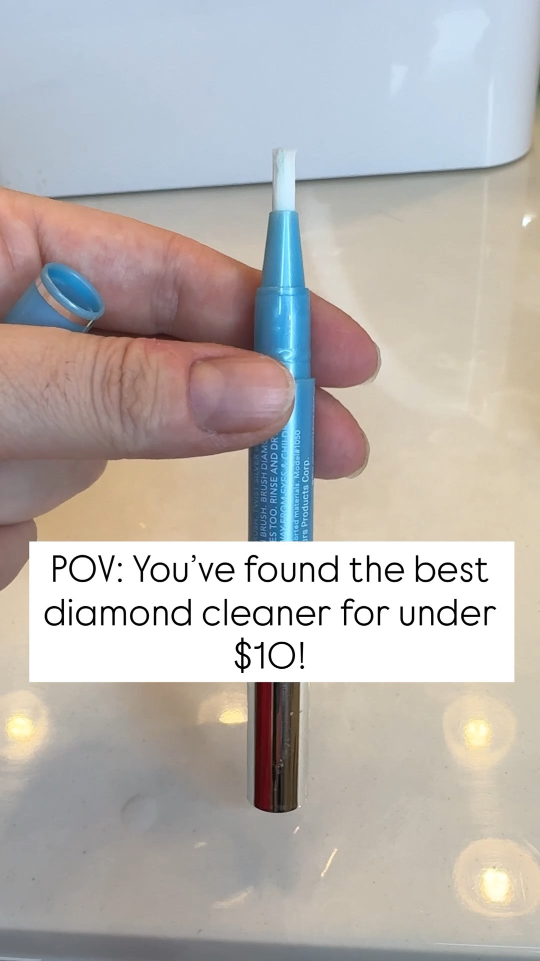 This diamond cleaner gives the best sparkle and makes your jewelery look like it has been professionally cleaned! It also cleans necklaces, bracelets and earrings! And it’s under $10!😲

Amazon favorites, Amazon must haves, jewelers cleaner, Amazon prime, Amazon home, Amazon finds, viral finds, Amazon viral finds, Amazon viral, jewelery, jewelery cleaner

#LTKselfcare #LTKBeauty #LTKHome