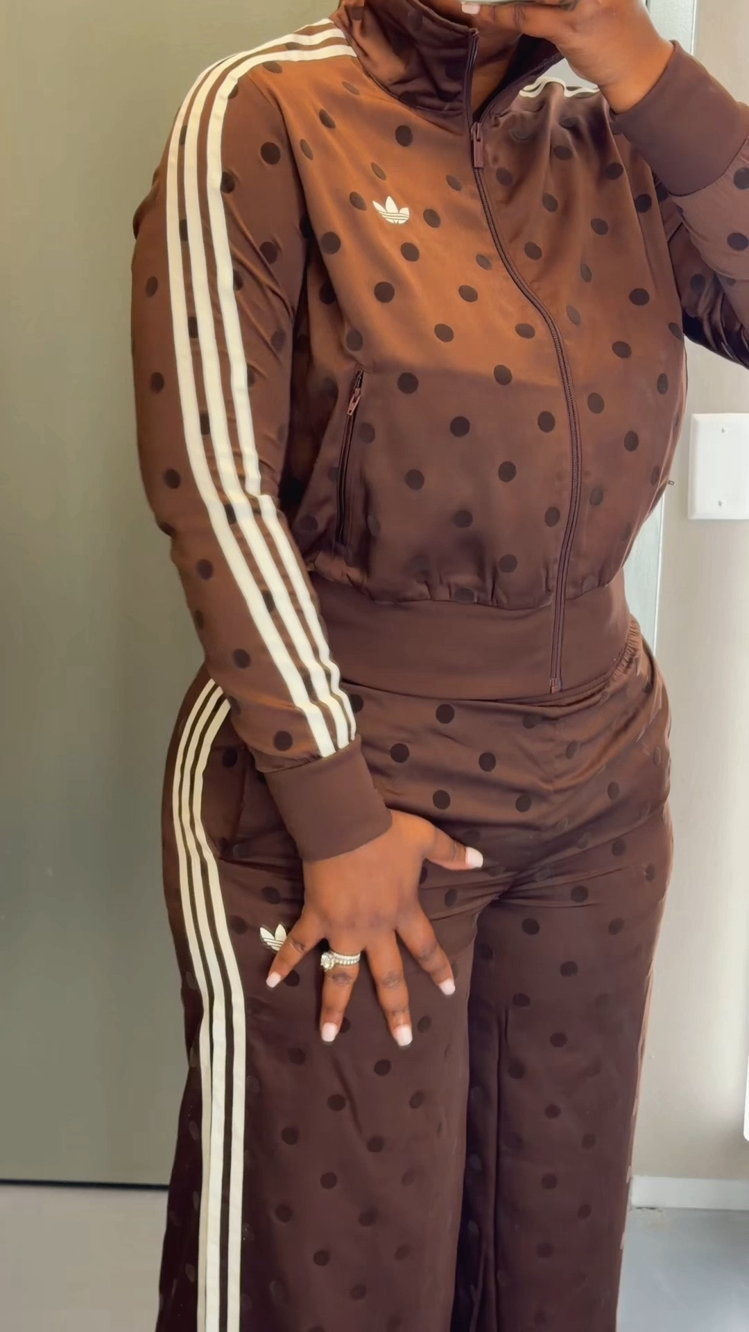 Wearing a Large Top and a Large bottom here. XL wasn’t available in store. Multiple colors available! #LTKNYFW

#LTKootd #LTKgrwm