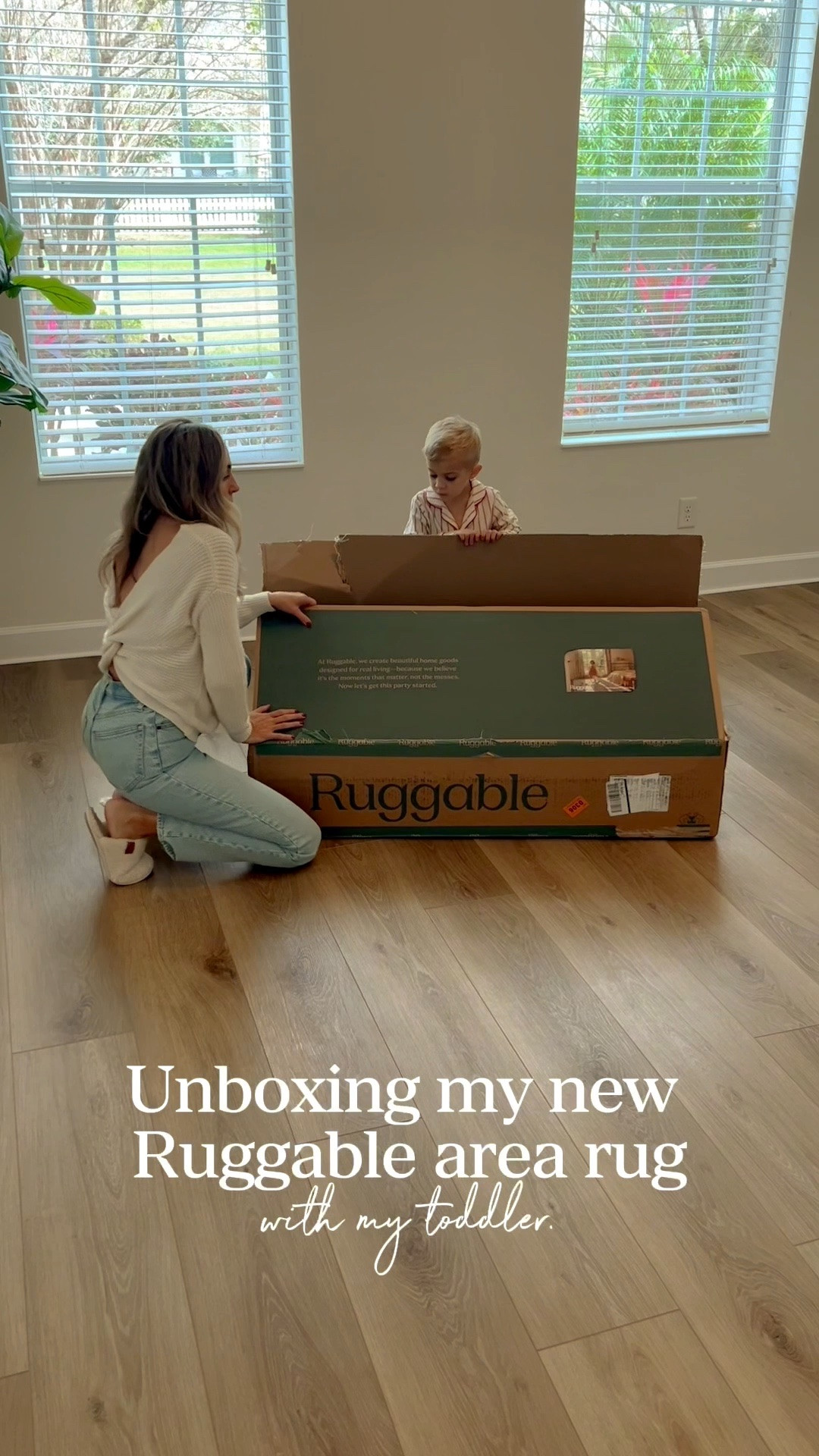 Unboxing our new Ruggable area rug for the boys’ playroom and it checks every box 🙌 I wanted something soft, neutral, toddler-friendly, and easy to keep clean—and this rug delivered. It’s machine washable (a must with two little boys), aesthetically pleasing, and 100% kid-approved.
I paired it with the cushioned rug pad for extra softness, and it’s already made such a difference in the space. The perfect addition to our boys’ playroom makeover and a must-have for families with kids.
🔗 Linked here for anyone looking for a washable rug for a playroom or kid-friendly home.

#BoysPlayroom #PlayroomMakeover #WashableRug #Ruggable #BoyMomLife #TwoUnderTwo #ToddlerLife #KidFriendlyHome #NeutralHome #ModernPlayroom #FunctionalHome #LTKHome #HomeWithKids #MomInfluencer #RealLifeHome 

#LTKmomlife #LTKKids #LTKHome