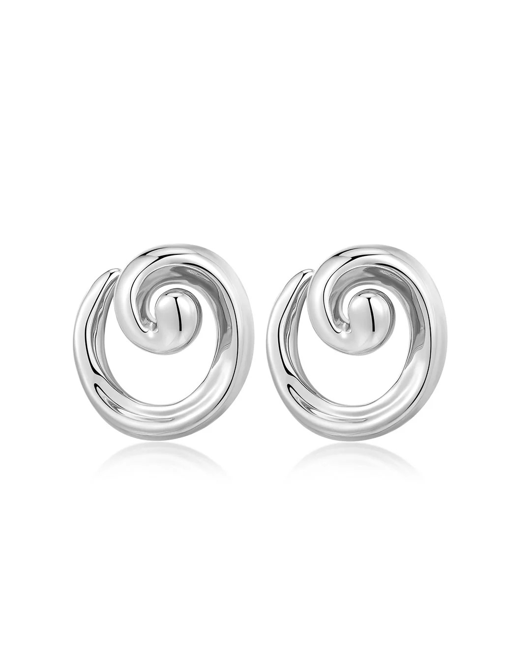 The Seashell Coil Studs | Luv Aj