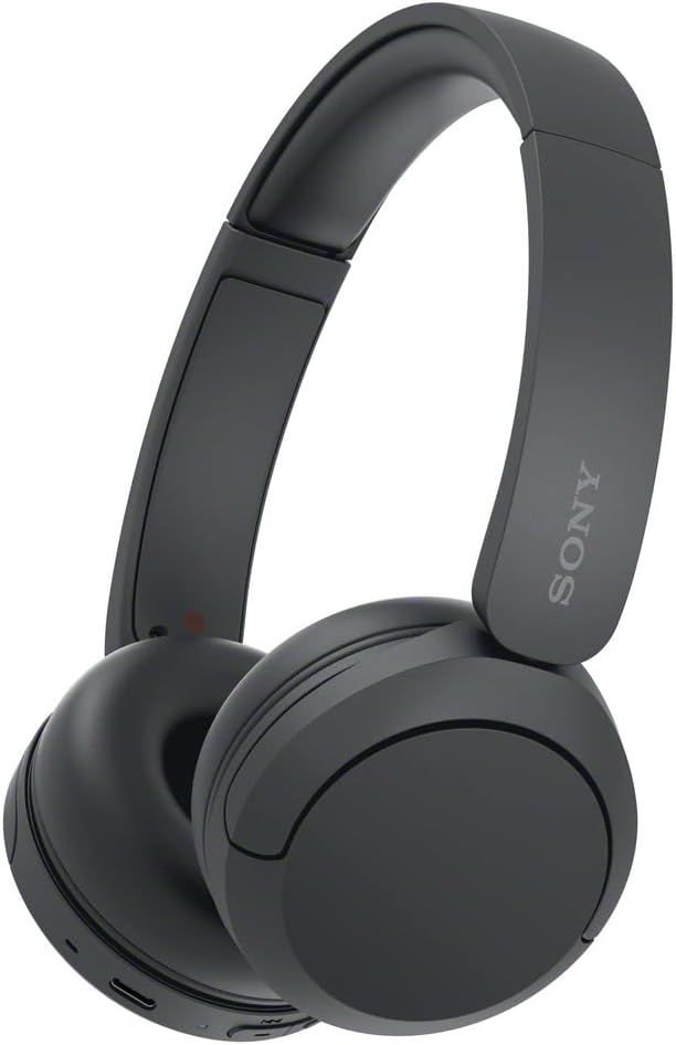 Sony WH-CH520 Wireless Headphones Bluetooth On-Ear Headset with Microphone, Black New | Amazon (US)