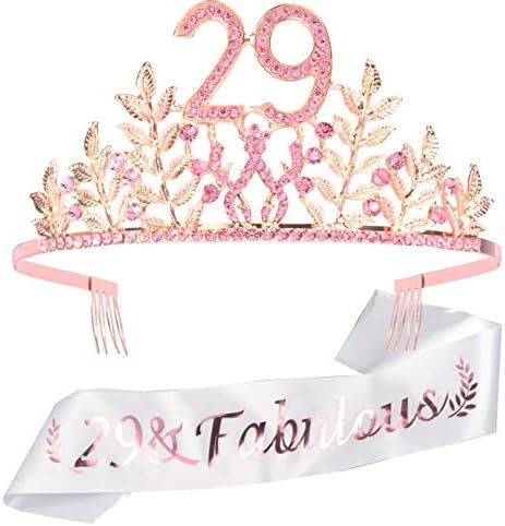 29th Birthday Decorations,29 Birthday Decorations,29th Birthday,29th Birthday Decorations for Wom... | Amazon (US)