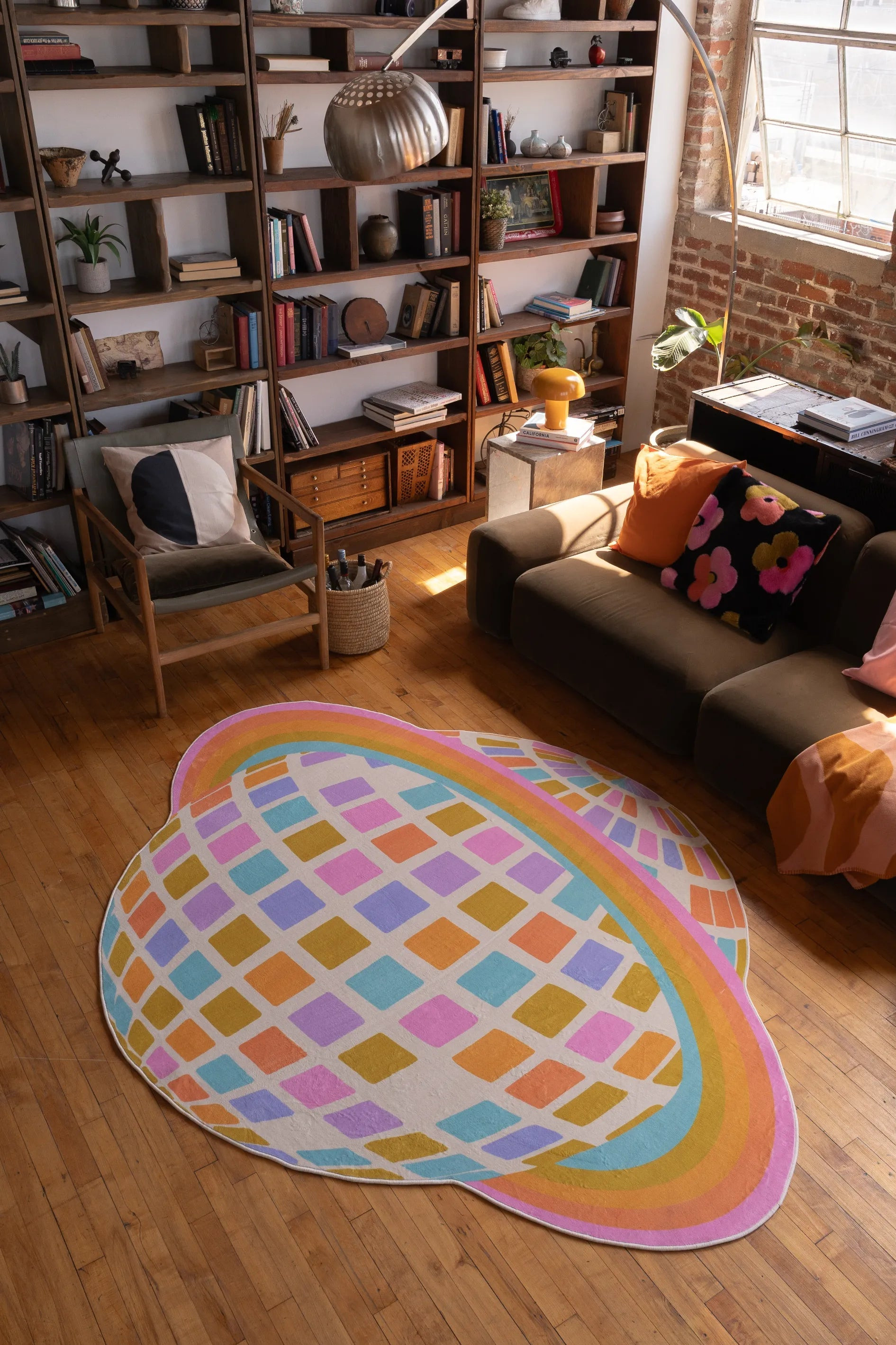 Disco Planet Rug by Darra Sargent | Flytrade Inc
