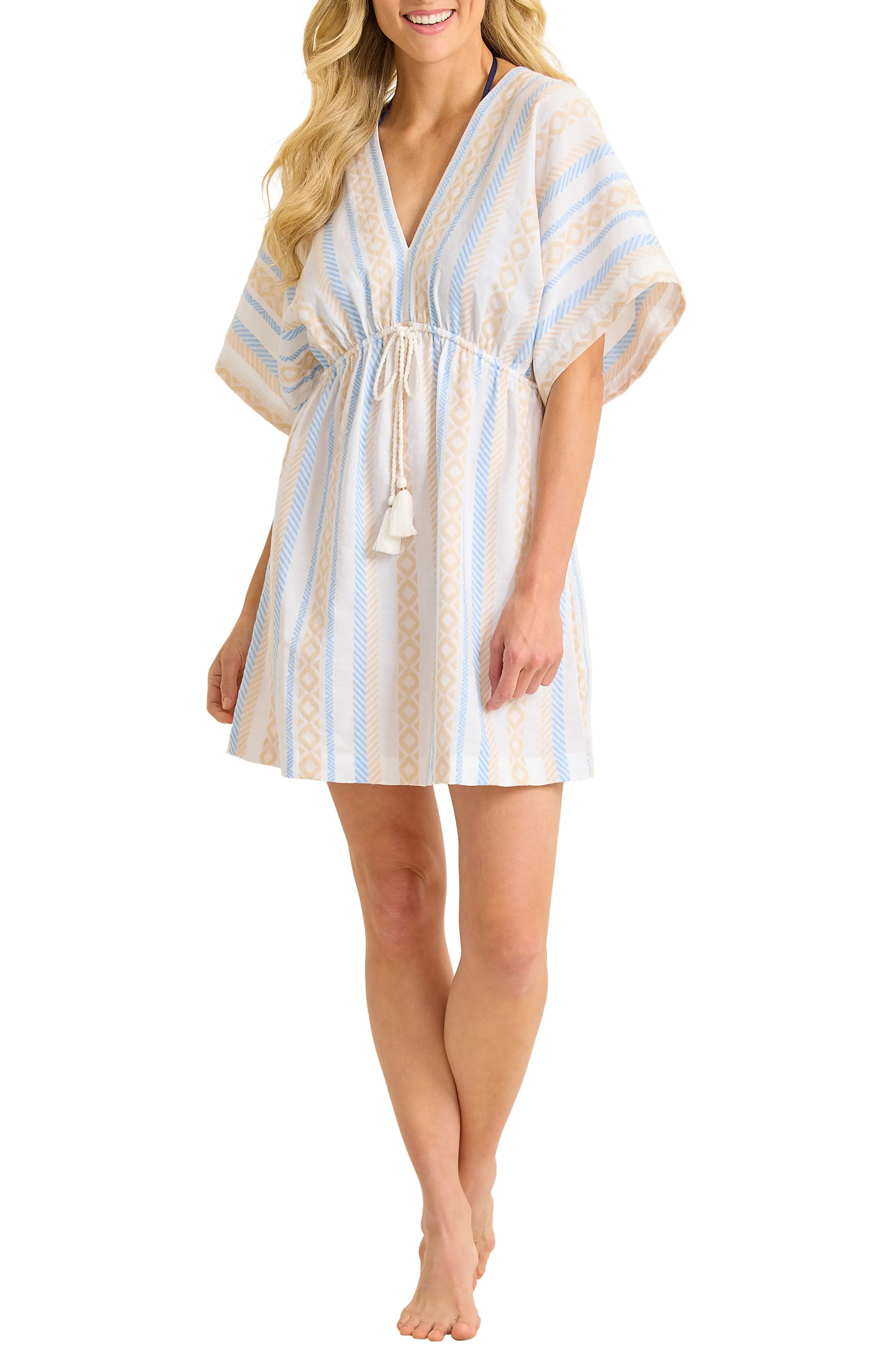 Geo Jacquard Cover-Up Dress (Women) | Nordstrom | Nordstrom