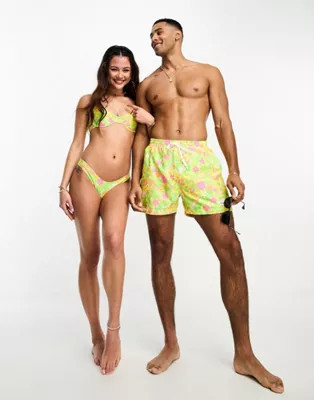 Kulani Kinis Aloe Reef mix and match swim set | ASOS (Global)